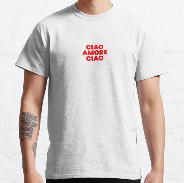 Tee shirt ciao discount amore