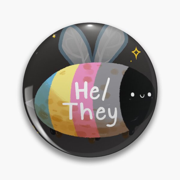 Item preview, Polygender he/they Bee designed and sold by Smoltsuki.