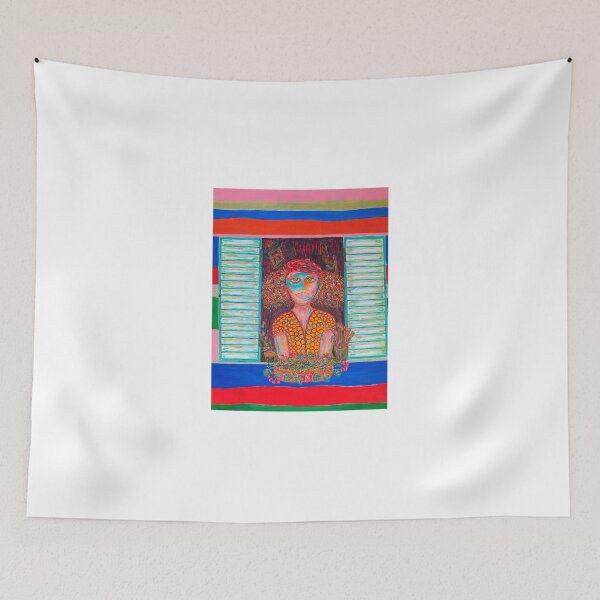 Item preview,   French  Windows. Girl with the RED Beret designed and sold by Vincent Loverso.