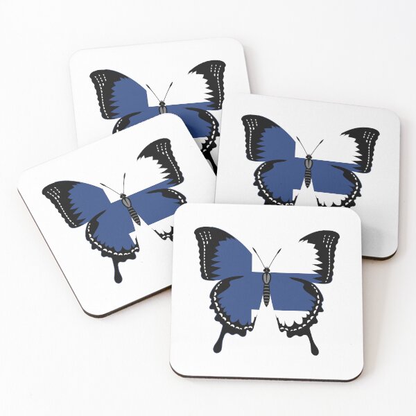 Item preview, Finland Flag Butterfly - Finland designed and sold by pretty4u.