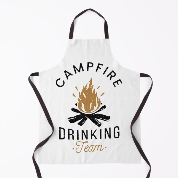Item preview, Campfire Drinking Team Camp Lovers Scout Camper designed and sold by BennetJaco.