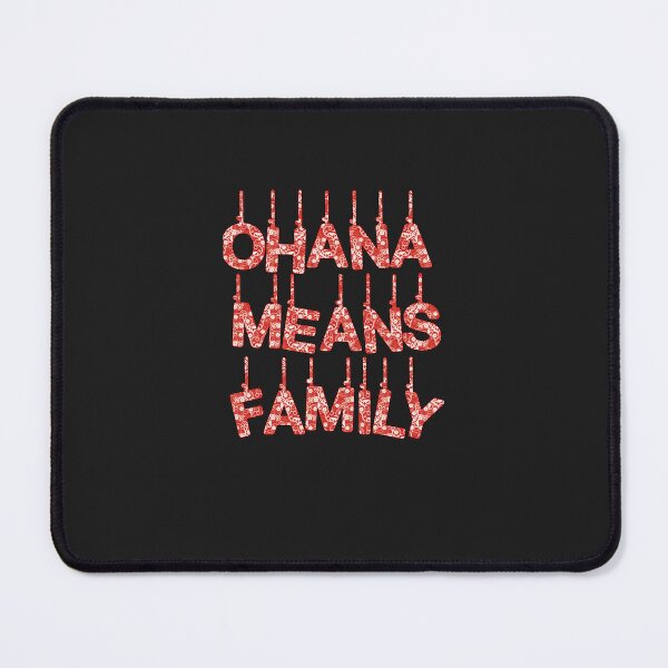 Item preview, Ohana Means Family Red C designed and sold by boyleueu.