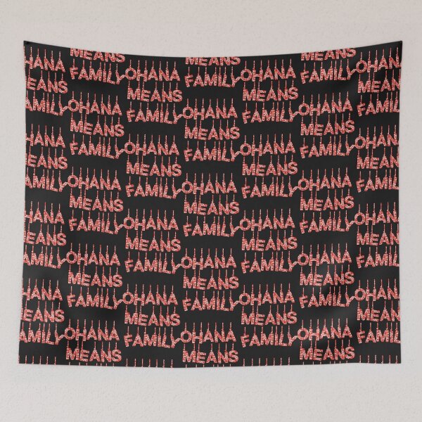 Item preview, Ohana Means Family Red C designed and sold by boyleueu.