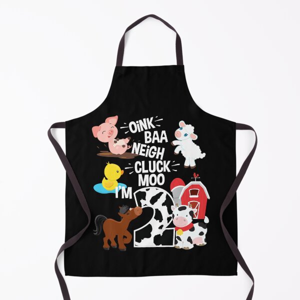 Item preview, Oink Baa Neigh Cluck Moo I'm 2 Yrs Old Farm Theme Birthday designed and sold by MalloWilli.