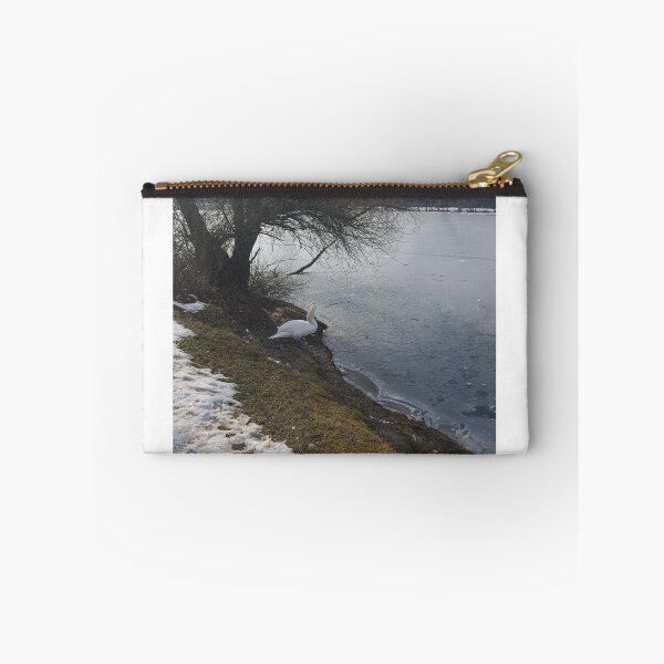 Item preview, swan at the frozen lake designed and sold by barbich.