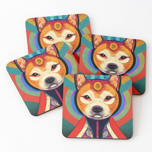 Item preview, Psychedelic Shiba Inu #3 | Shiba Inu | Trippy | Stoned | Japan | Dog | Doggo designed and sold by lrjtucker.