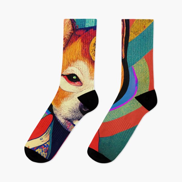 Item preview, Psychedelic Shiba Inu #3 | Shiba Inu | Trippy | Stoned | Japan | Dog | Doggo designed and sold by lrjtucker.