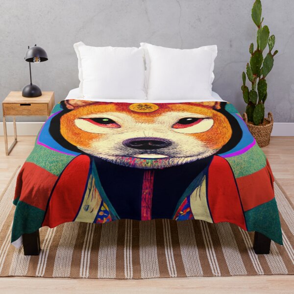 Item preview, Psychedelic Shiba Inu #3 | Shiba Inu | Trippy | Stoned | Japan | Dog | Doggo designed and sold by lrjtucker.