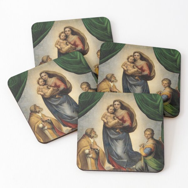 Aperçu de l'œuvre La Madone Sixtine de Raphaël créée et vendue par ArtHistoryLover.