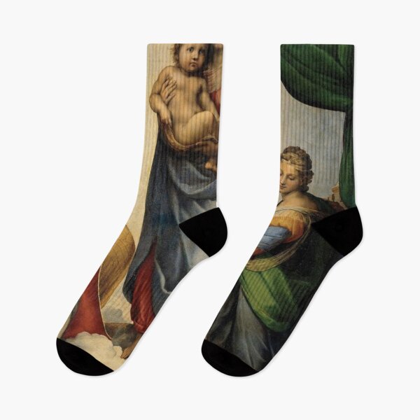 Item preview, The Sistine Madonna by Rafael designed and sold by ArtHistoryLover.