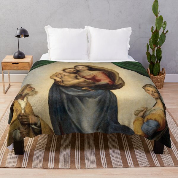 Item preview, The Sistine Madonna by Rafael designed and sold by ArtHistoryLover.