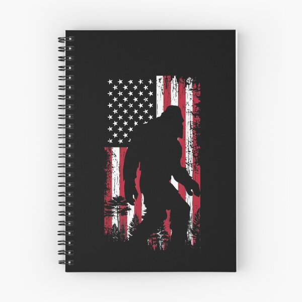 Item preview, 4th of July Bigfoot - Retro Vintage Distressed Fourth of July Bigfoot Merica America Tee Design Gift Idea for Bigfoot Lovers, Patriotic Americans and Veterans designed and sold by Prince - Bestseller ★★★★★.