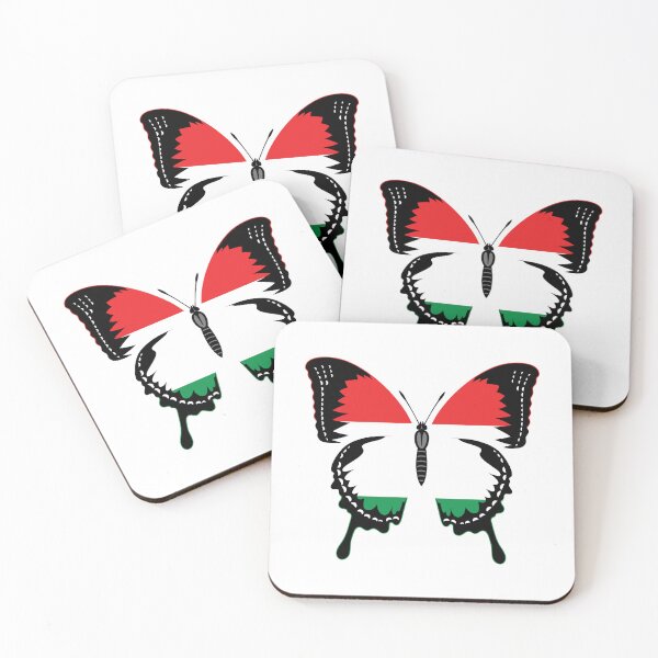 Item preview, Hungarian Flag Butterfly designed and sold by pretty4u.