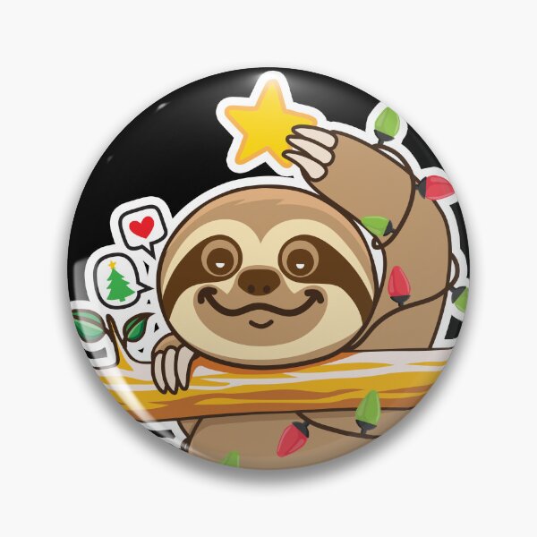 Item preview, Sloth Xmas tree designed and sold by plushism.