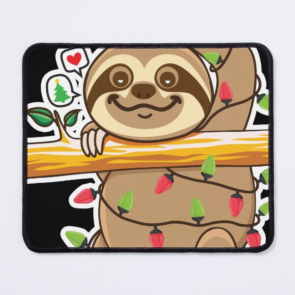 Item preview, Sloth Xmas tree designed and sold by plushism.