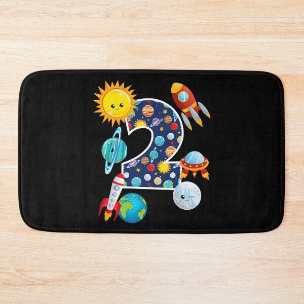 Item preview, Outer Space 2 Year Old 2nd Birthday Party Boys Girls designed and sold by MalloWilli.