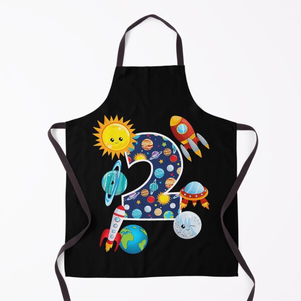 Item preview, Outer Space 2 Year Old 2nd Birthday Party Boys Girls designed and sold by MalloWilli.