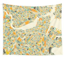 "BOSTON MAP" Posters by JazzberryBlue  Redbubble