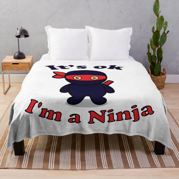 Item preview, Its ok I_m a Ninja - Perfect Ninja T Shirt for Kids _amp_ Adults designed and sold by Shemanhi.