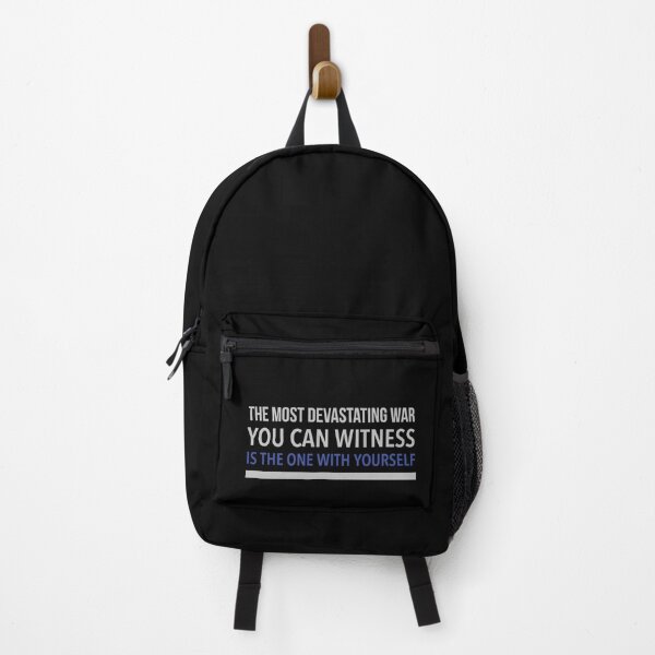 Item preview, THE MOST DEVASTATING WAR IS WITH YOURSELF designed and sold by BUMPSWIRLMERCH.