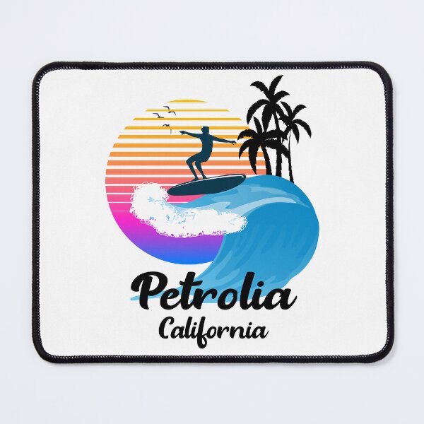 Item preview, Petrolia California Seaside Retro Sunset designed and sold by mountainadora.