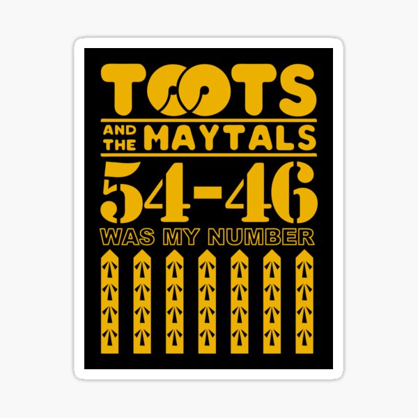 Item preview, Toots And The Maytals 54 46 Was My Number designed and sold by elizabethday.