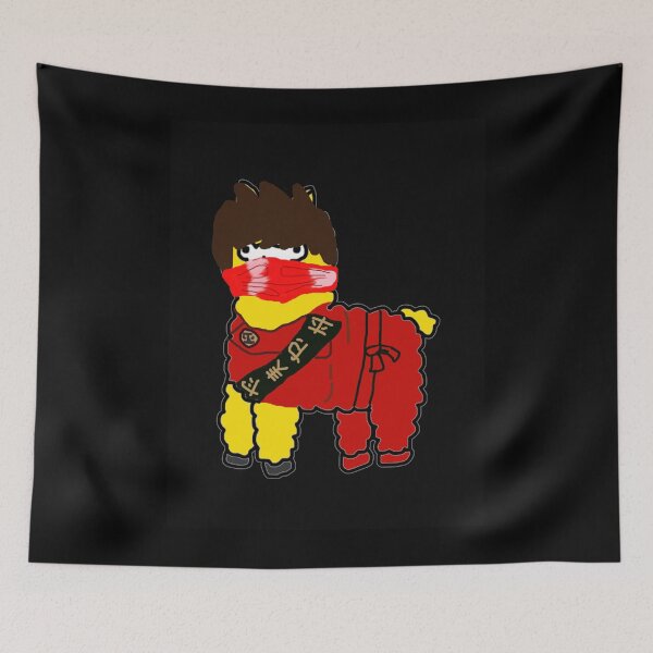 Item preview, Kai The Ninja Alpaca   designed and sold by Shemanhi.