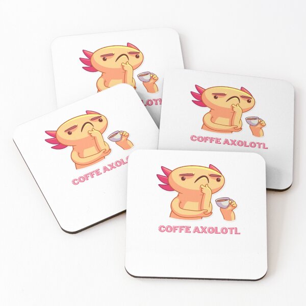 Item preview, Coffe Axolotl Funny Axolotl Drink Coffe  designed and sold by Es4clhoting.