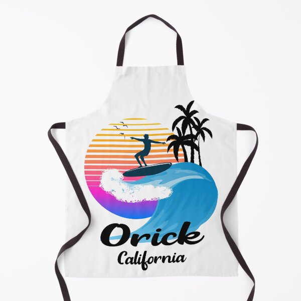 Item preview, Orick California Seaside Retro Sunset designed and sold by mountainadora.