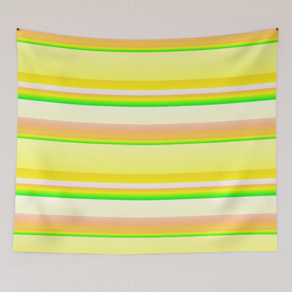 Item preview, Yellow orange summer colors striped | sunny yellow striped  designed and sold by lausn.