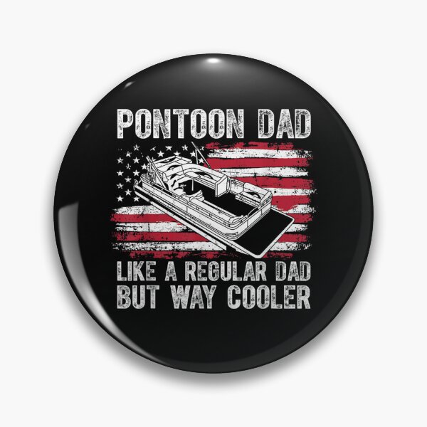 Item preview, American Pontoon Captain - Distressed Retro Vintage American Tee Design Gift Idea for Pontoon Lovers and Pontoon Owners designed and sold by Prince - Bestseller ★★★★★.