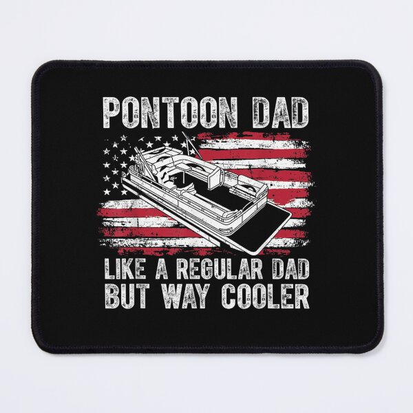 Item preview, American Pontoon Captain - Distressed Retro Vintage American Tee Design Gift Idea for Pontoon Lovers and Pontoon Owners designed and sold by Prince - Bestseller ★★★★★.