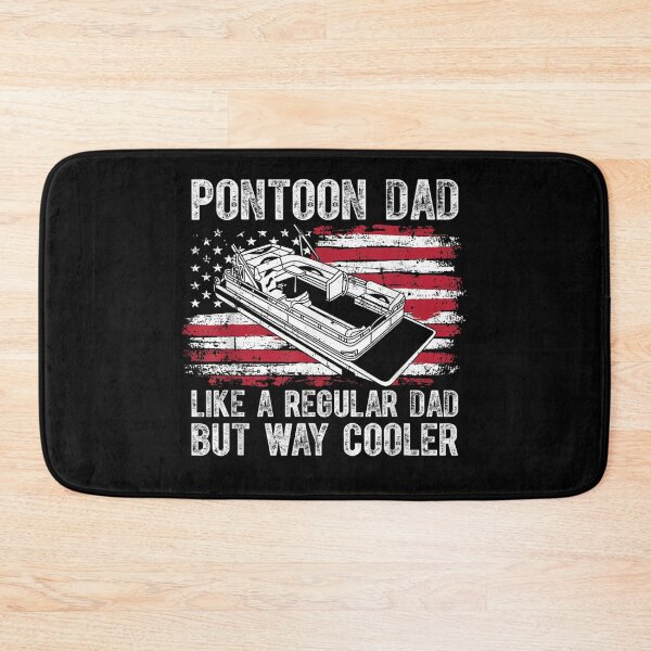 Item preview, American Pontoon Captain - Distressed Retro Vintage American Tee Design Gift Idea for Pontoon Lovers and Pontoon Owners designed and sold by Prince - Bestseller ★★★★★.