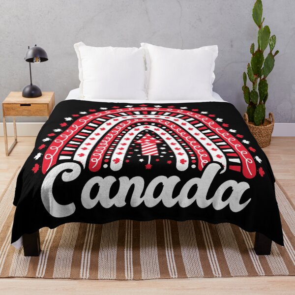 Item preview, Patriotic Canadian Boho Rainbow July 1st Canada Day designed and sold by mrhighsky.