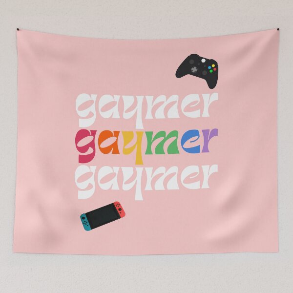 Item preview, Rainbow Gaymer Pride designed and sold by manamicreates.