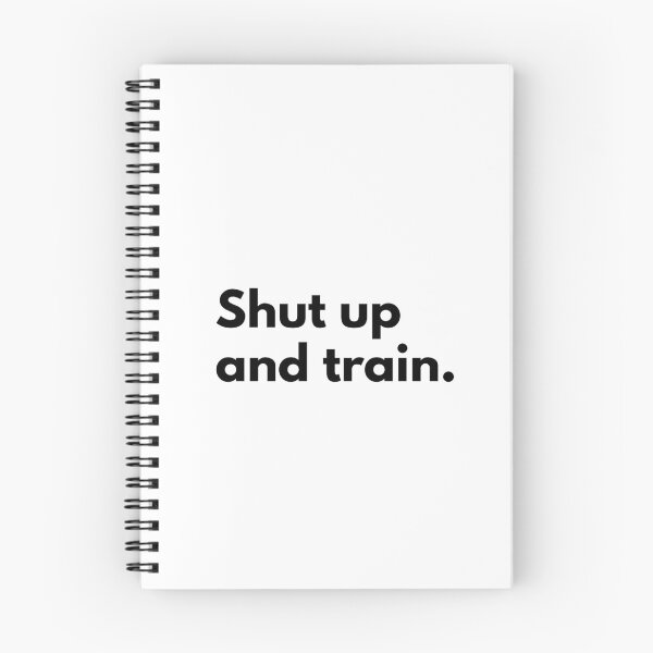 Item preview, Shut up and train. designed and sold by Dj Gavric998.