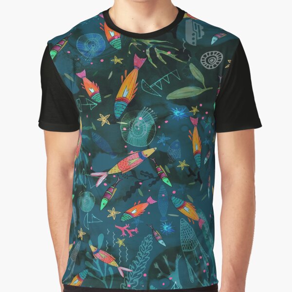 Amazing Reef Fish Graphic T-Shirt
