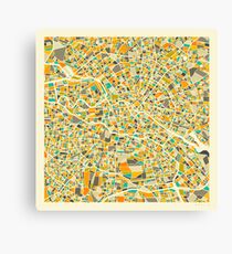 BERLIN MAP Canvas Print