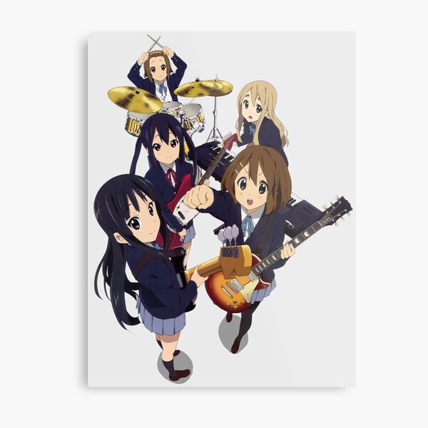 Azusa Nakano Metal Prints for Sale | Redbubble