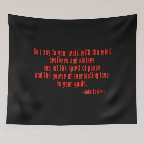 Item preview, John Lewis T-ShirtJohn Lewis Quote designed and sold by KameiDian.