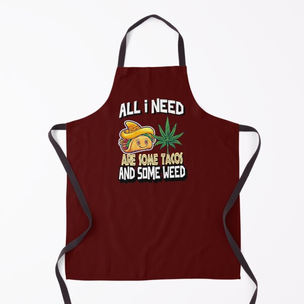 Item preview, All I need Tacos and Weed 420 Cannabis Marijuana Funny Fiesta designed and sold by YomeHayin.
