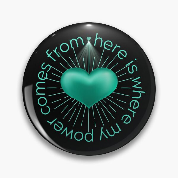 Item preview, Green Powerful Heart Hoodie designed and sold by MagicWolfStar.