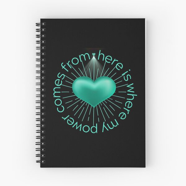 Item preview, Green Powerful Heart Hoodie designed and sold by MagicWolfStar.