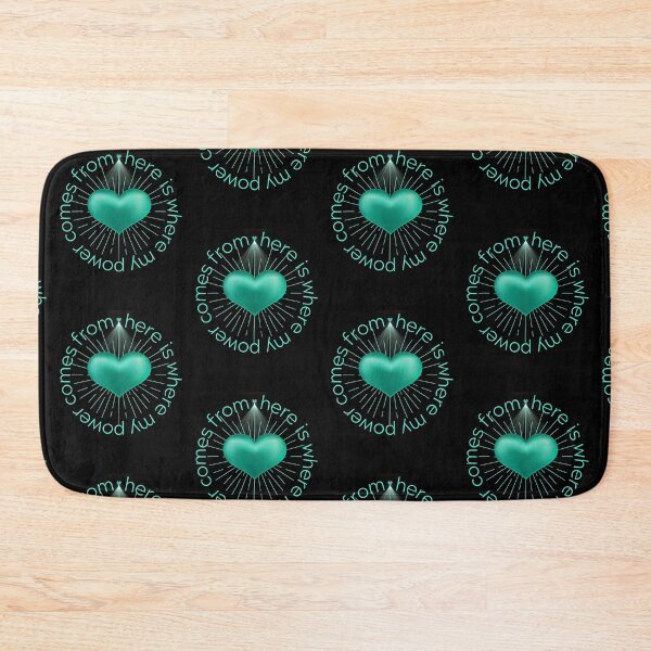 Item preview, Green Powerful Heart Hoodie designed and sold by MagicWolfStar.
