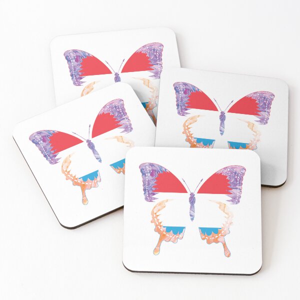 Item preview, Luxembourg Flag Butterfly - Luxembourg  designed and sold by pretty4u.