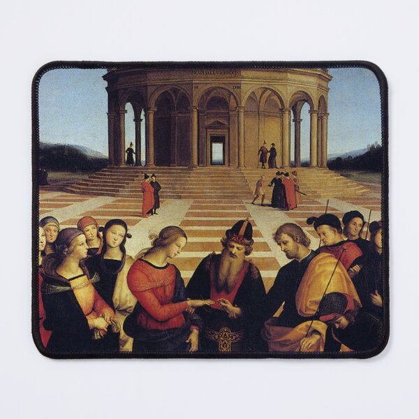 Item preview, Marriage of the Virgin by Rafael designed and sold by ArtHistoryLover.