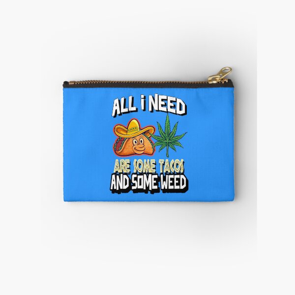 Item preview, All I need Tacos and Weed 420 Cannabis Marijuana Funny Fiesta designed and sold by YomeHayin.