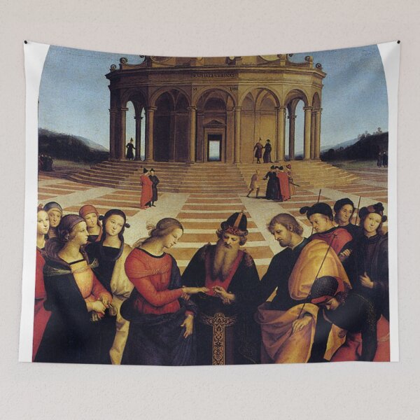 Item preview, Marriage of the Virgin by Rafael designed and sold by ArtHistoryLover.