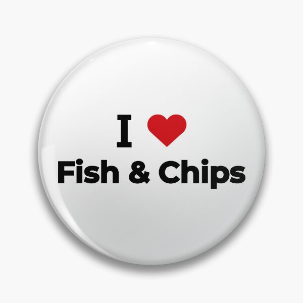 Item preview, I love Fish & Chips designed and sold by Moyanana.
