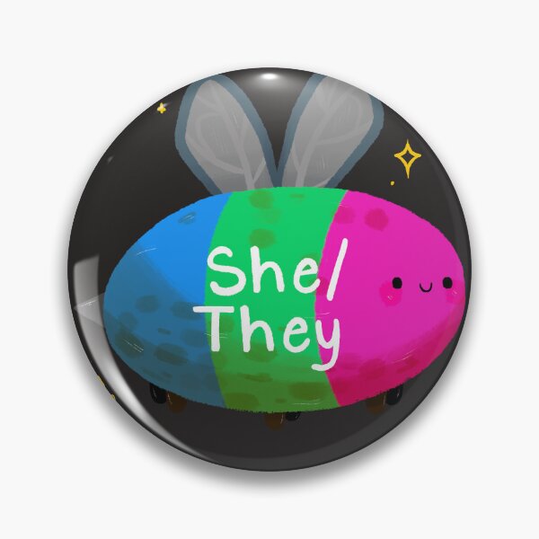 Artikelvorschau, Polysexual she/they Bee entworfen und verkauft von Smoltsuki.